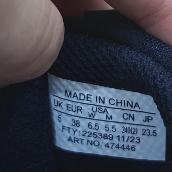 Salomon Unisex KT 4 474446 Gray Hiking Shoes Sneakers Size M 5.5 W 6.5 - Picture 5 of 5